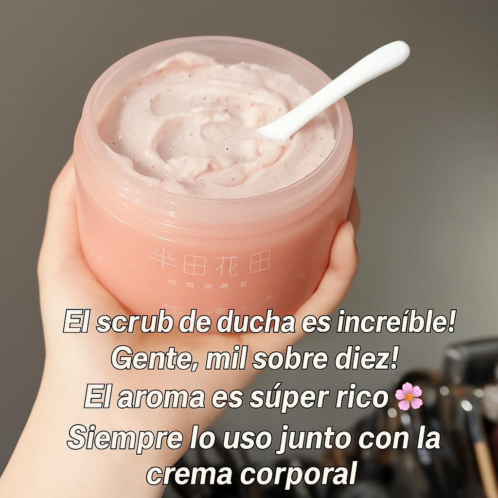 Scrub Corporal Rosa - Despigmentante intimo 🌸✨