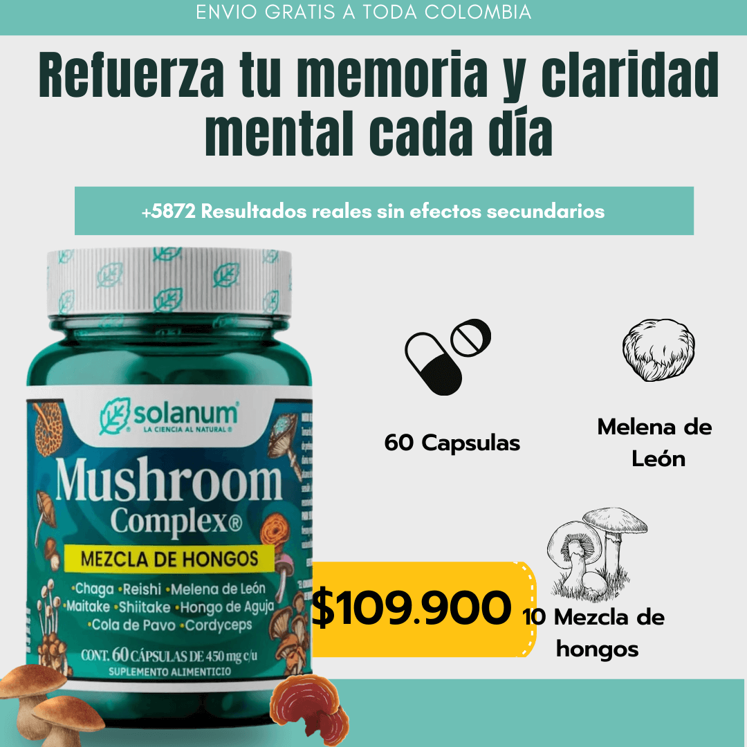 MUSHROOM COMPLEX (60 CAPSULAS)
