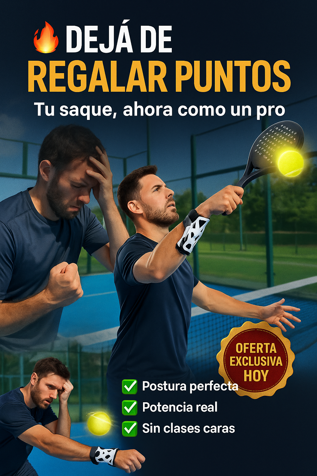 Corrector de Saque de Pádel 🥎🎾✨