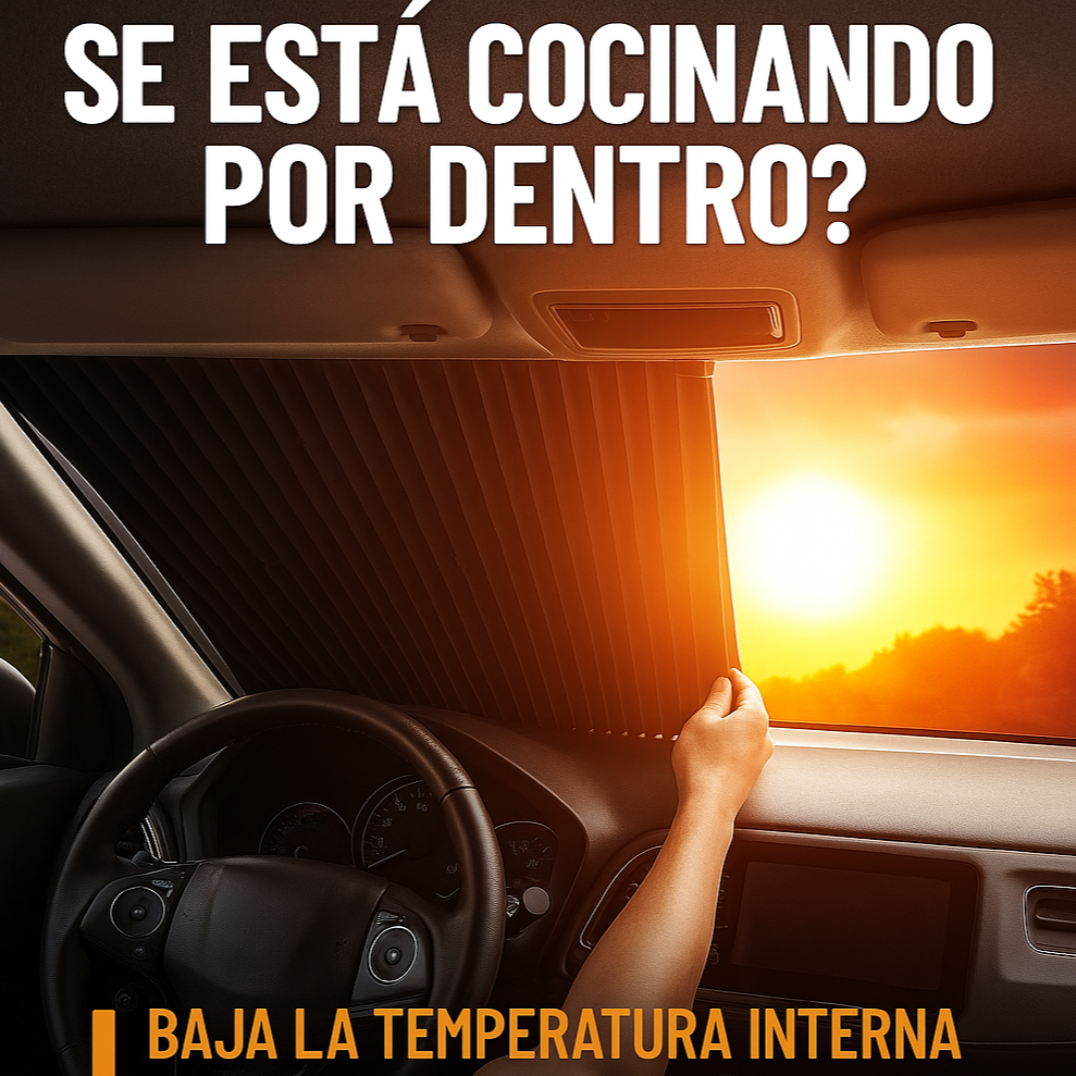 Parasol Retráctil Para Auto 🚗☀️✨