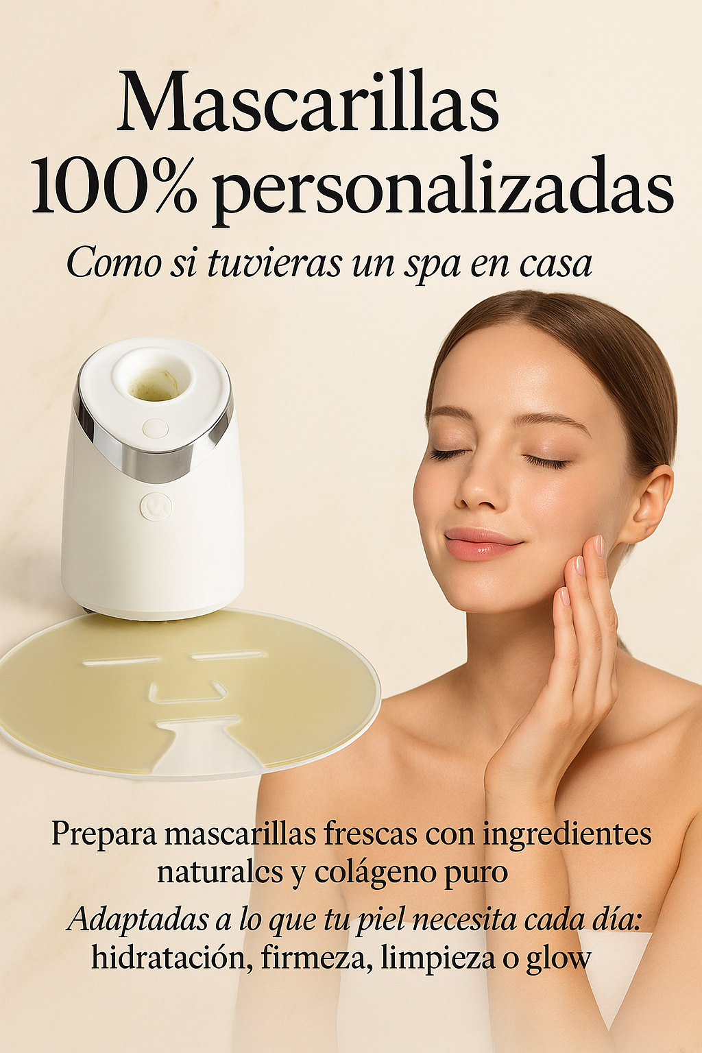 Maquina de Mascarillas - Crea la Tuya 🍓🍇🥭✨