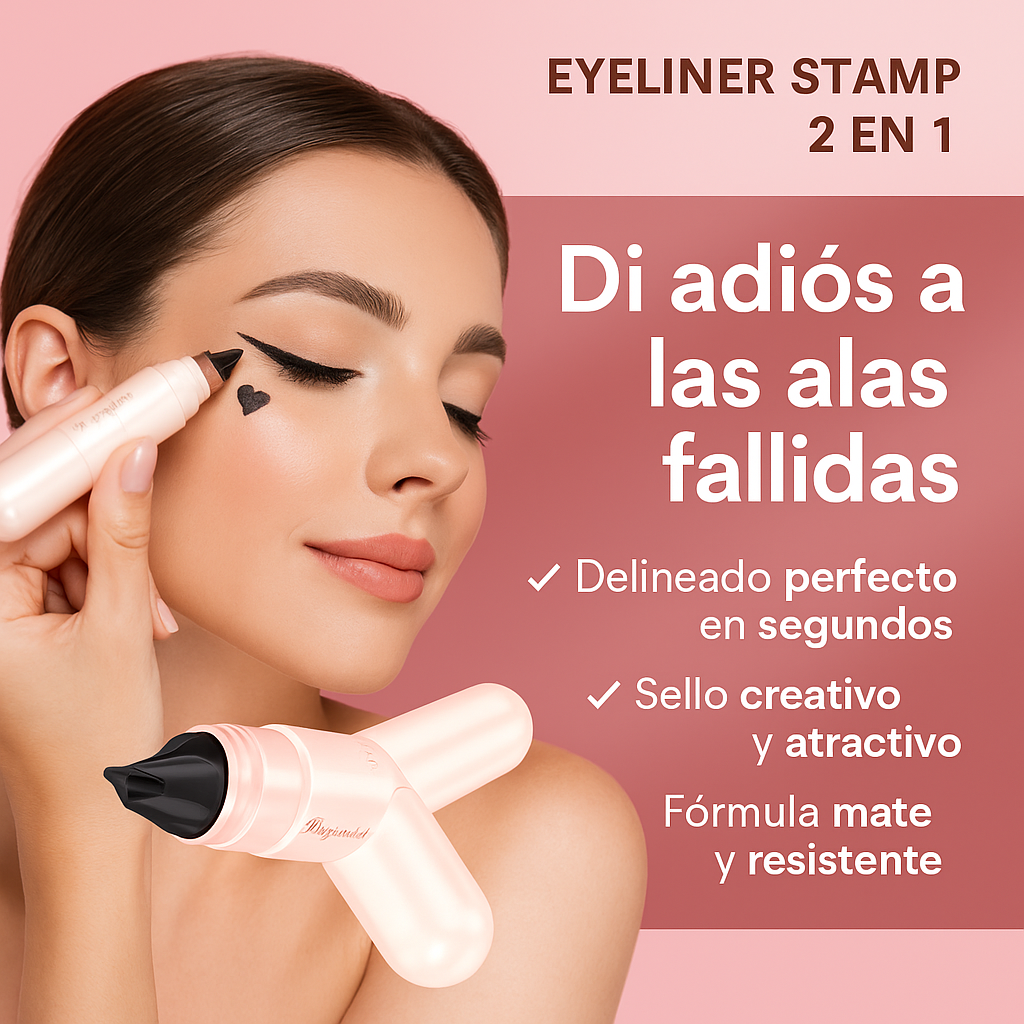 Eyeliner Pestañina 2-en-1 ♥️✨