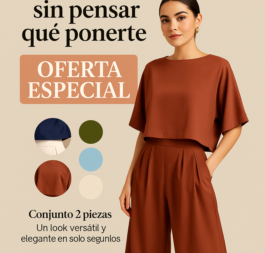 🌸 Conjunto de 2 Piezas Palazzo 🌸