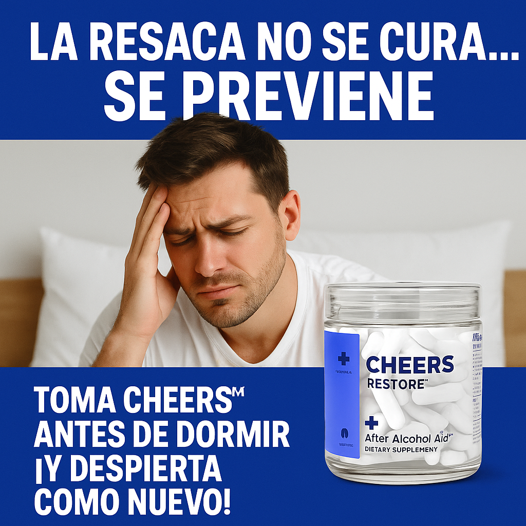 Cheers Restore - Bebe Sin Resaca 🍻✨