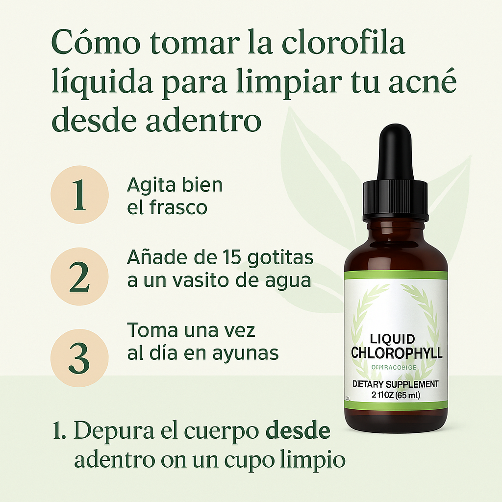 Clorofila liquida