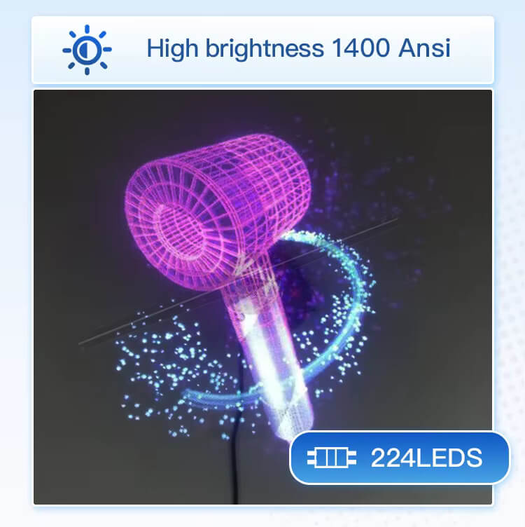 🌟 HoloFan 3D Pro ✨Imágenes Impactantes en 3D