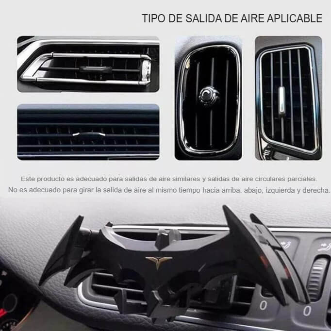 📱 Soporte Murciélago Pro – ¡Tecnología con agarre de superhéroe!