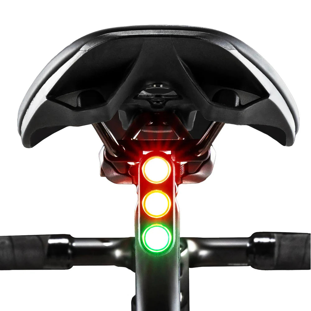 VisiLight™-💡 3 LEDS INTELIGENTES, SE ACTIVAN AL FRENAR, DIFERENTES MODOS DE LUZ