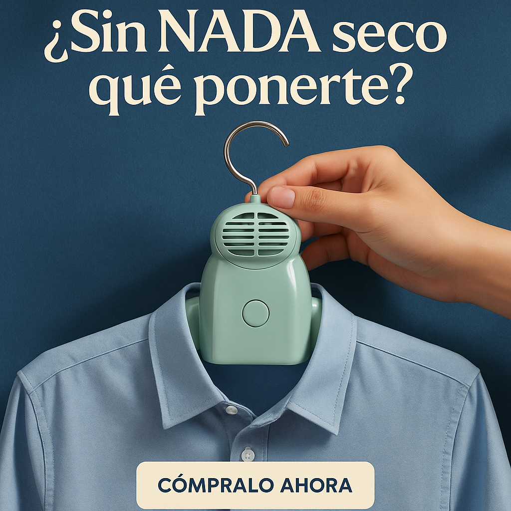 Gancho Seca Todo 👗👕☀️