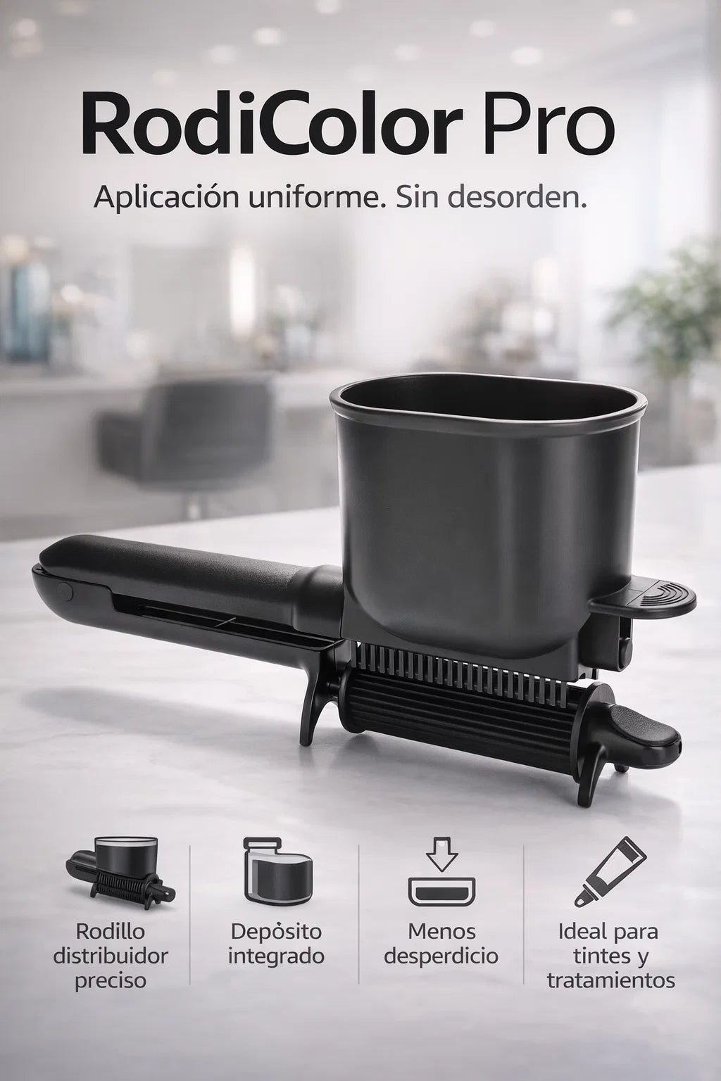 💙✨ RodiColor Pro – Aplicador Profesional de Tinte con Rodillo