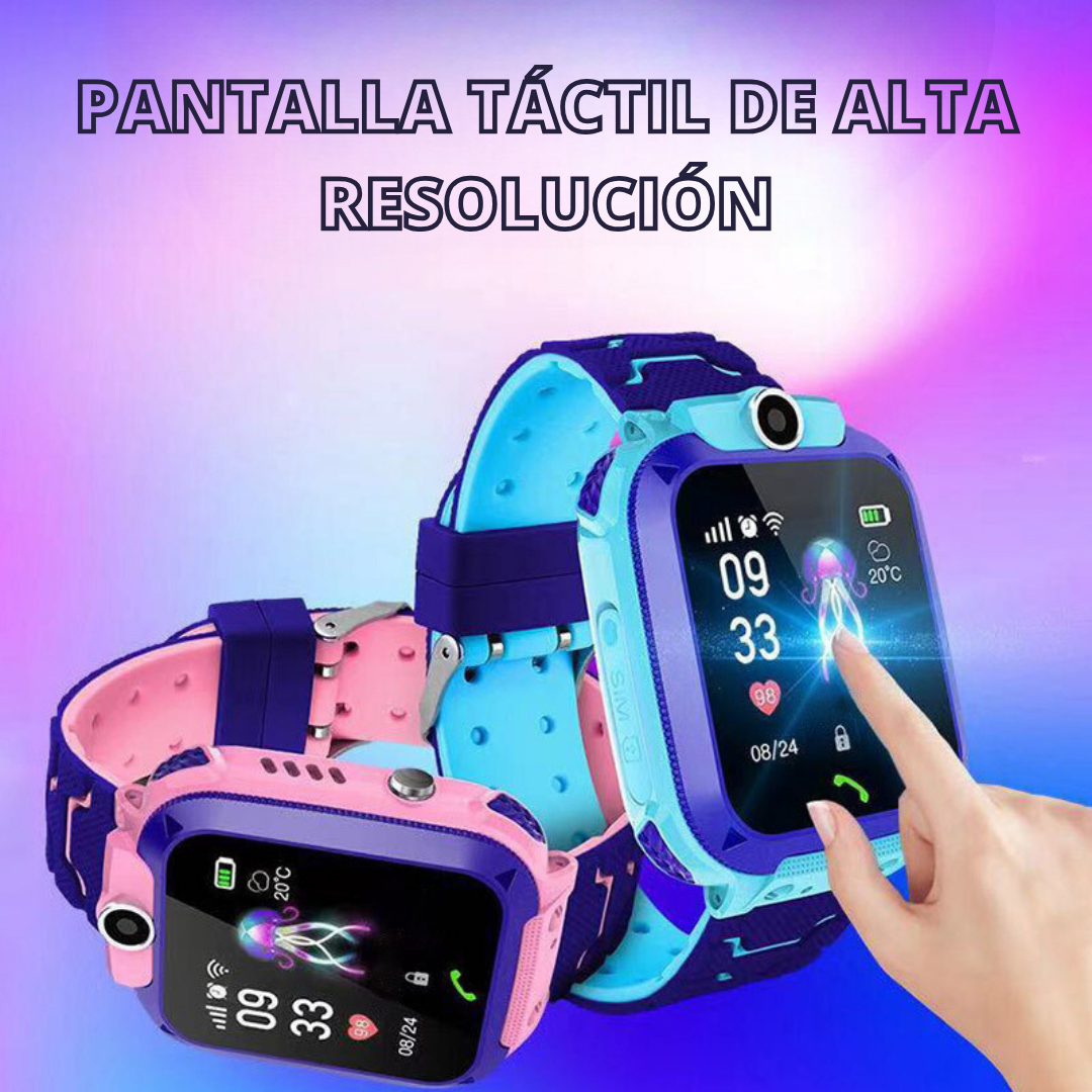 Reloj Protector Infantil - Con GPS y Cámara