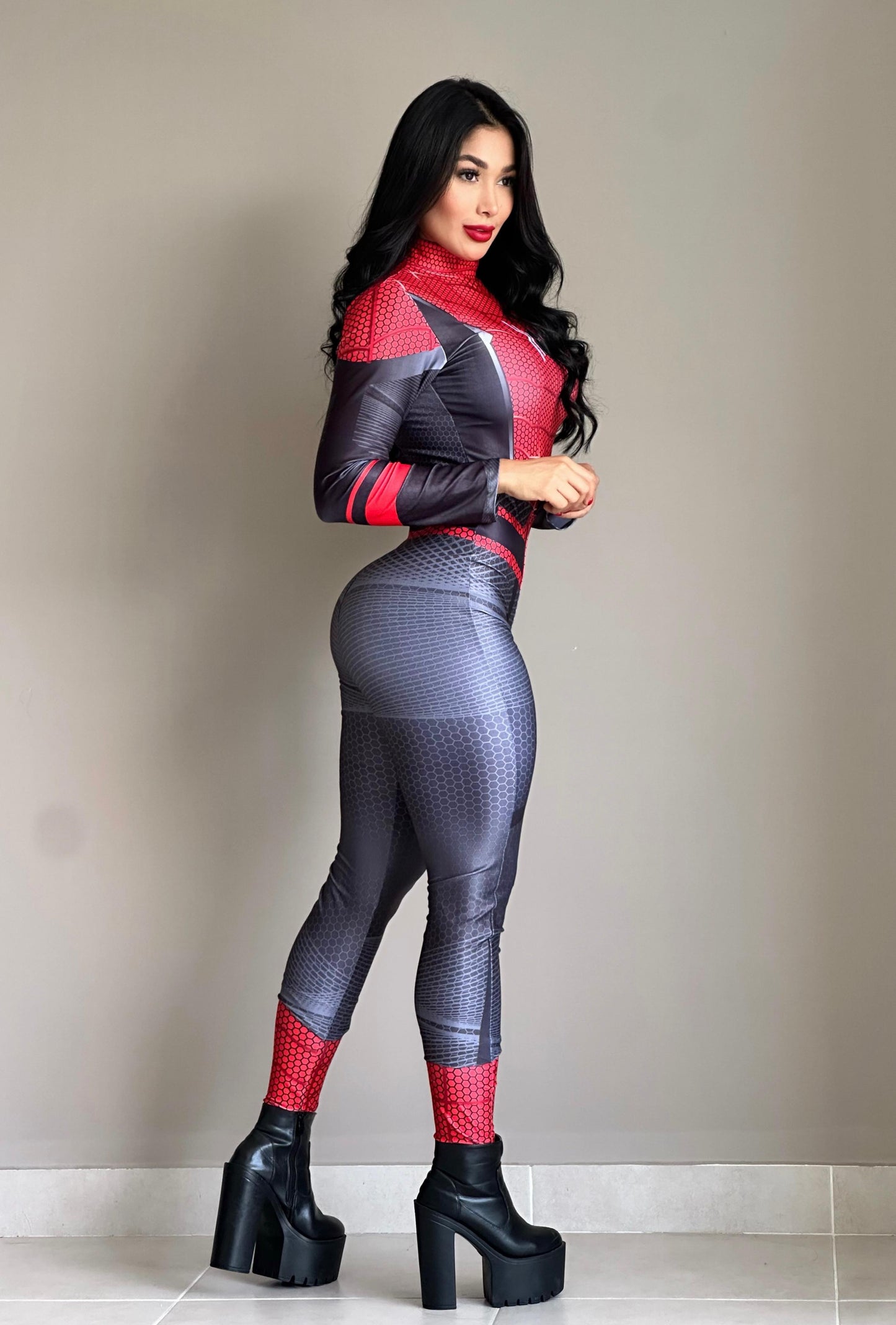 Spiderman rojo🕷 Traje Elástico de Superhéroe🕸🎀