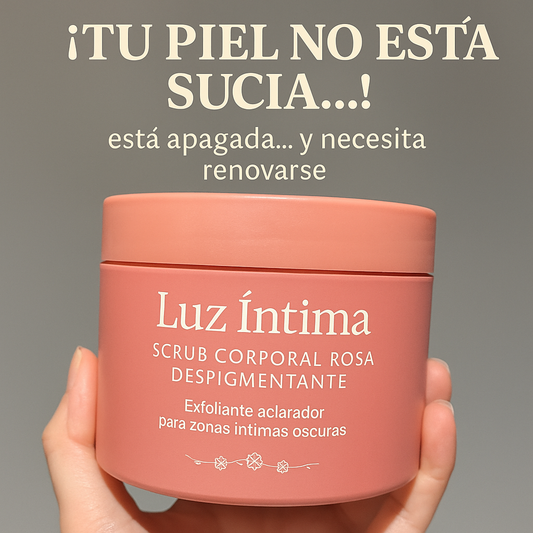 Scrub Corporal Rosa - Despigmentante intimo 🌸✨