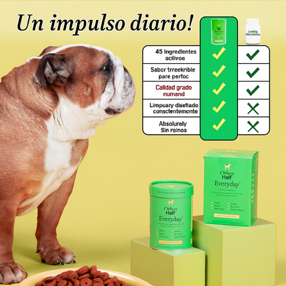 Other Half -  Multivitamínico Con 45 Ingredientes 🐶🐕🦴
