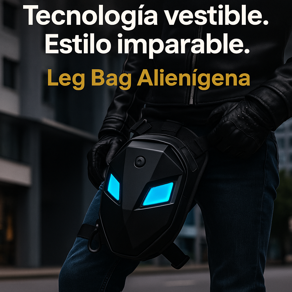 Mini Bolso - Alienígena Led 👽🎒
