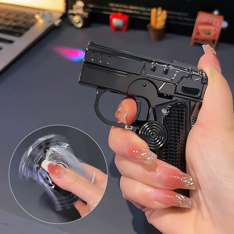 GoldGun™ – Encendedor Giratorio de Lujo