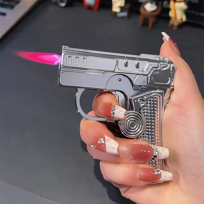 GoldGun™ – Encendedor Giratorio de Lujo