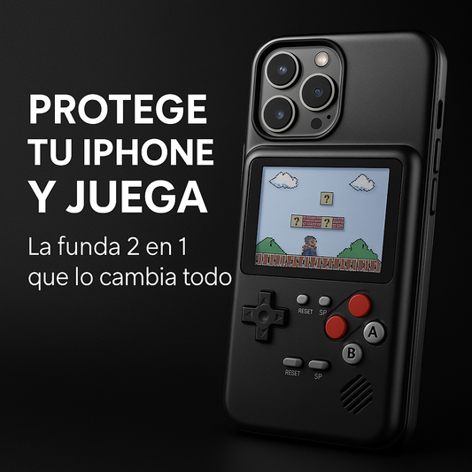 ✨📱Case Protector Consola Para IPhone 2 en 1📱✨