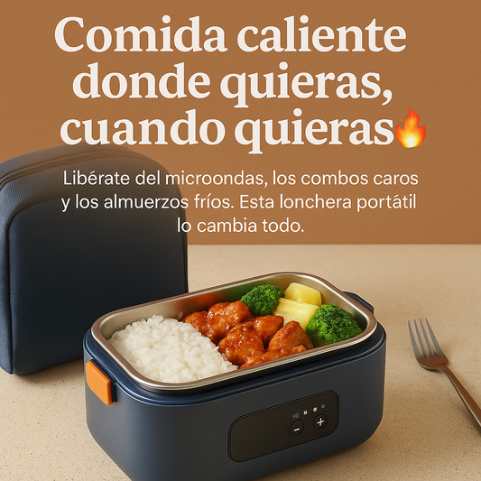 Lonchera Recargable Portátil  🍗🍖♨️