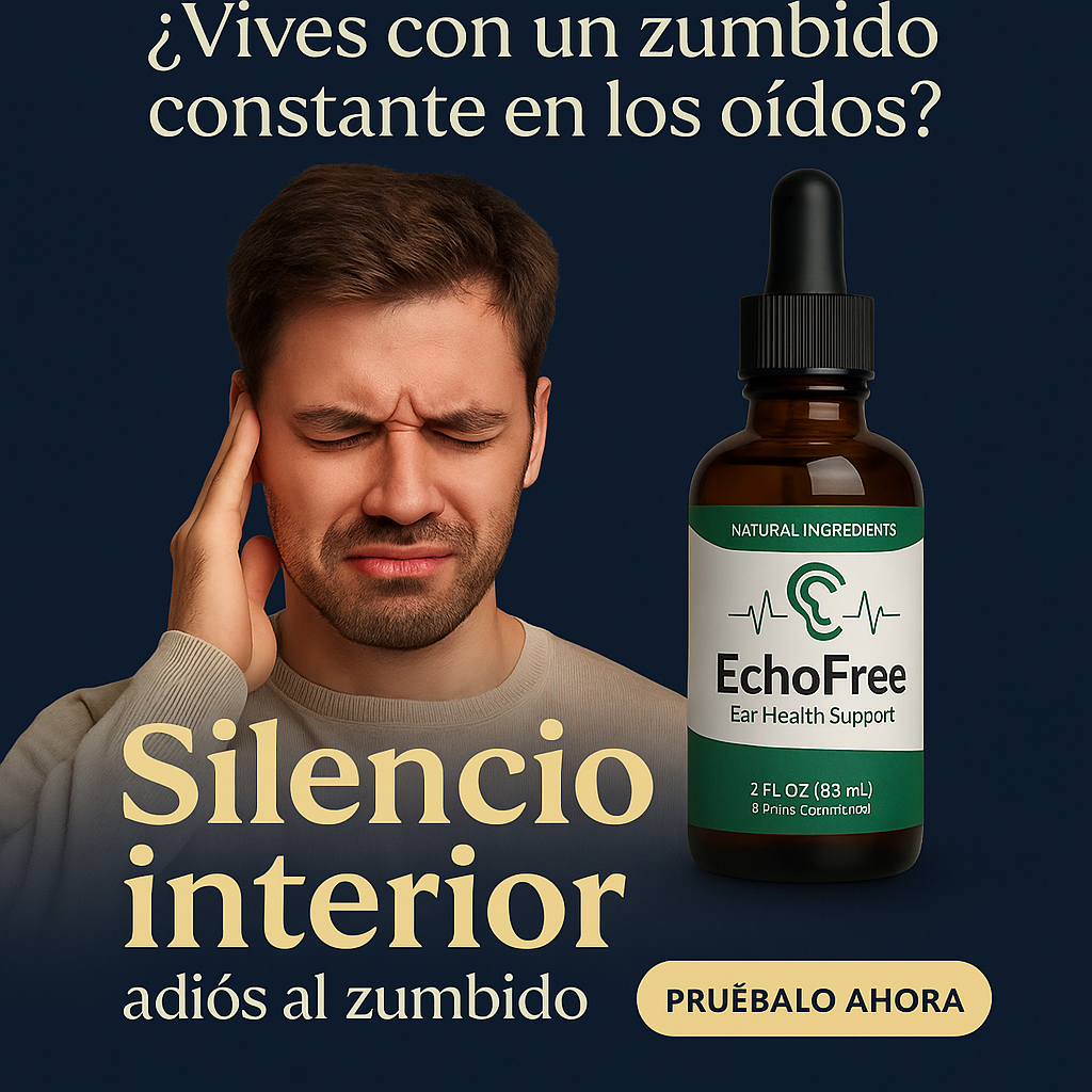 EchoFree Alivia Ese Chillido en Tus Oídos 🦻🏻✨