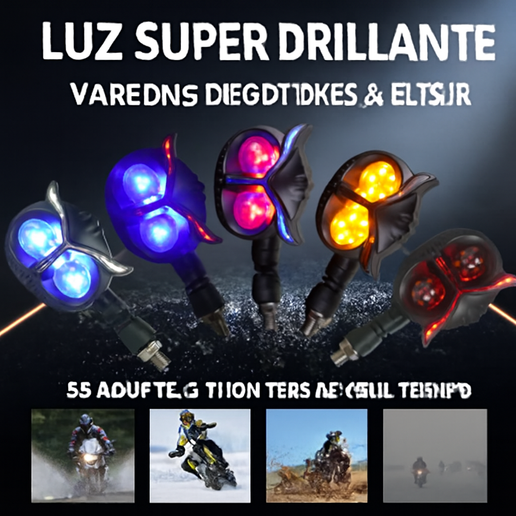 4 Búho LED-🦉 Destaca con el diseño más único