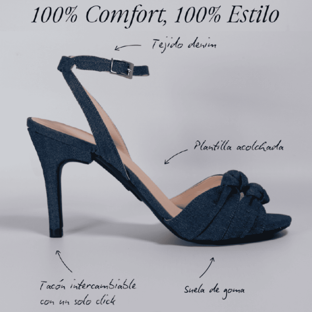 TACONES CONVERTIBLES