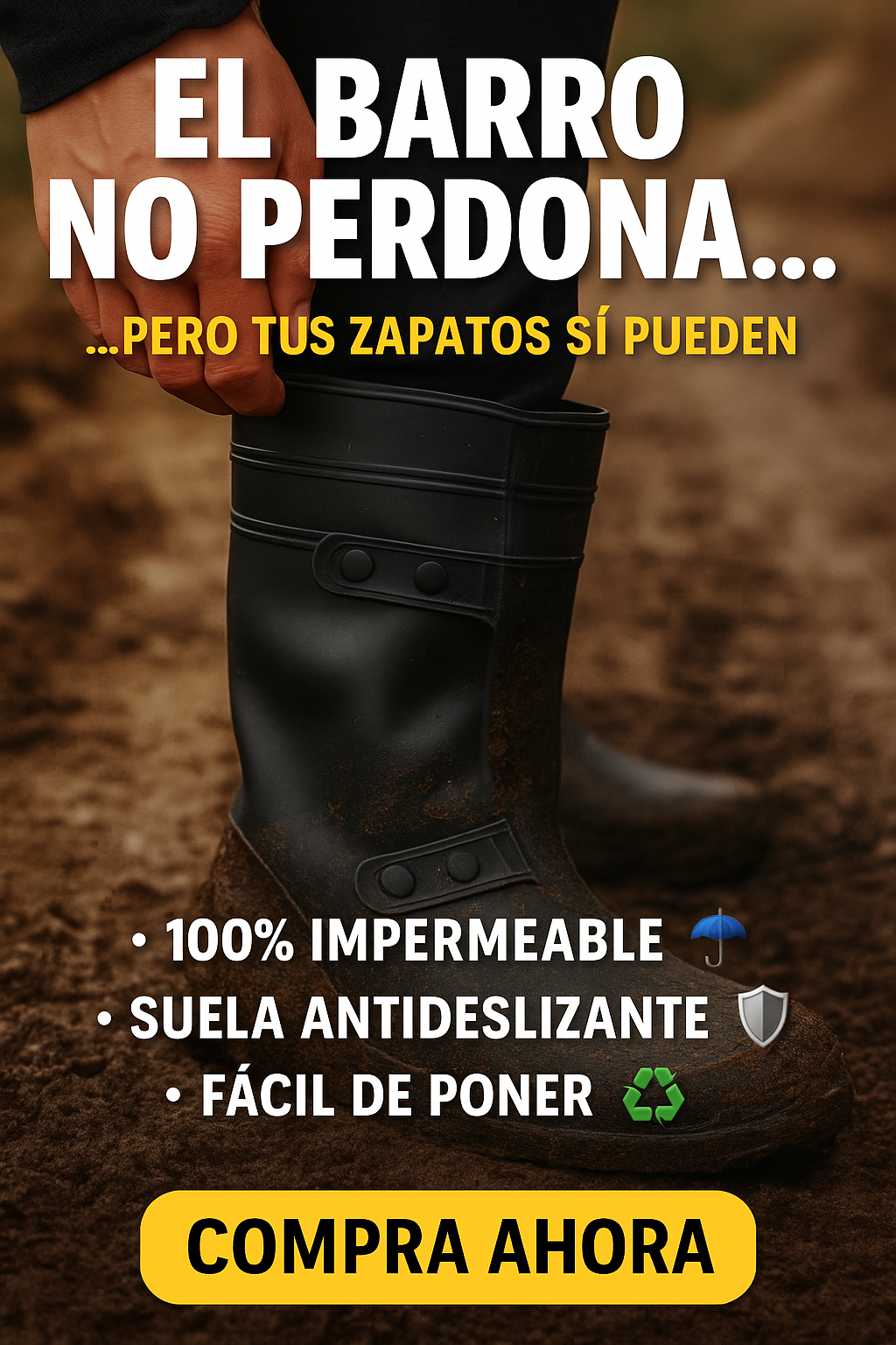 Protectores para Botas de lluvia 🥾🌧️✨