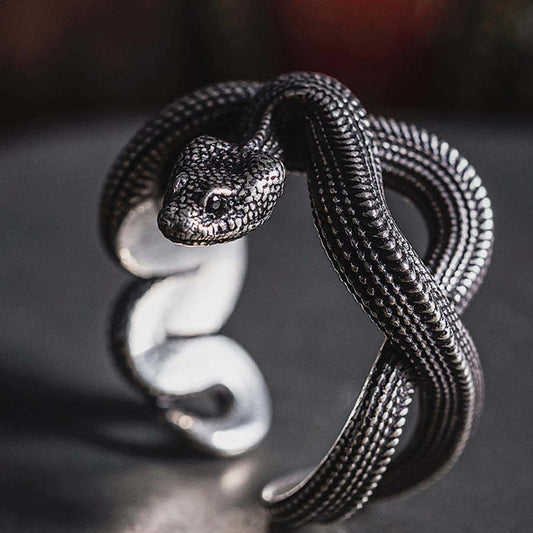 Anillo Serpiente - Joya Ajustable Única