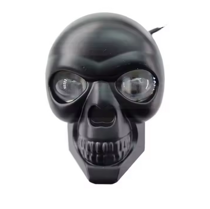 4 Exploradoras Led Laser Bicolor Calavera/moto🏍