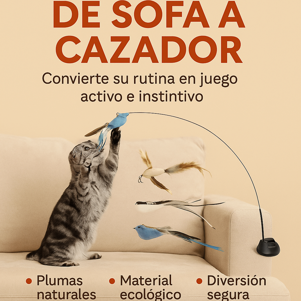 EcoCazador Interactivo -  Saca del Sedentarismo 🐈✨