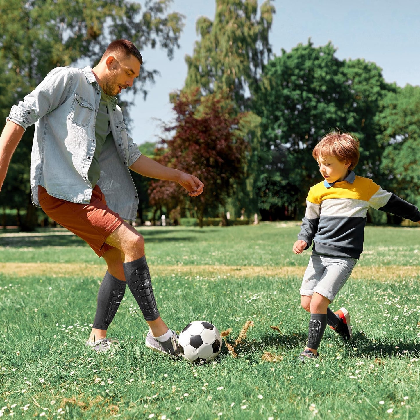 Protección Impacto - Canilleras Deportivas Premium