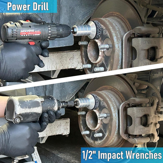 CleanRim Pro-🧼 Kit eficiente para limpiar cubos de rueda y frenos