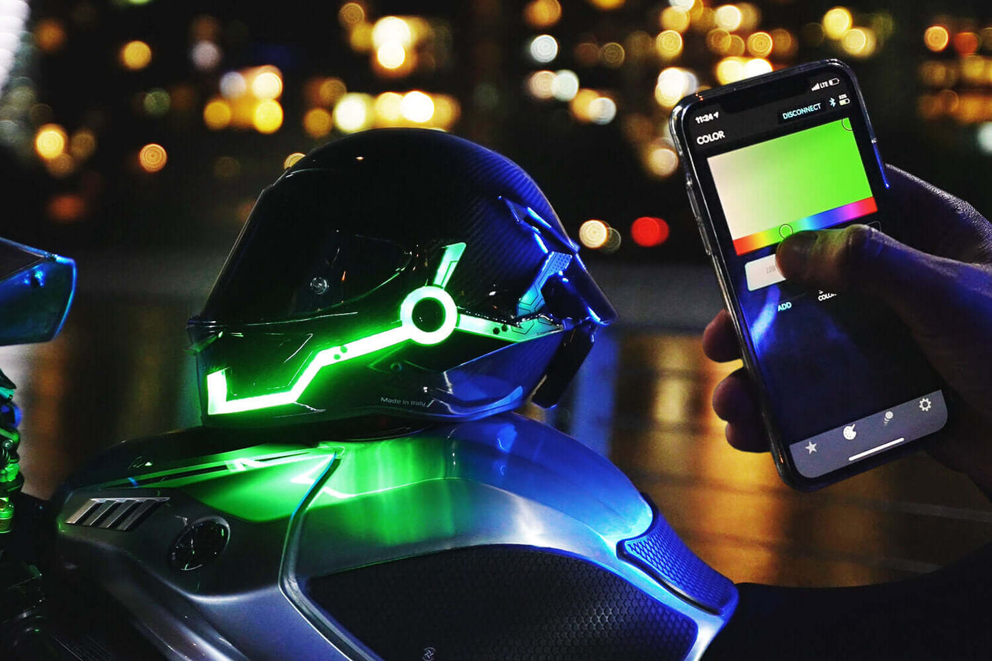 Seguridad Nocturna - Luz LED para Casco🔥