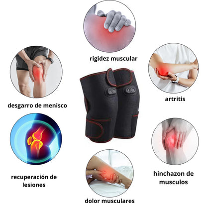 Rodillera térmica masajeador