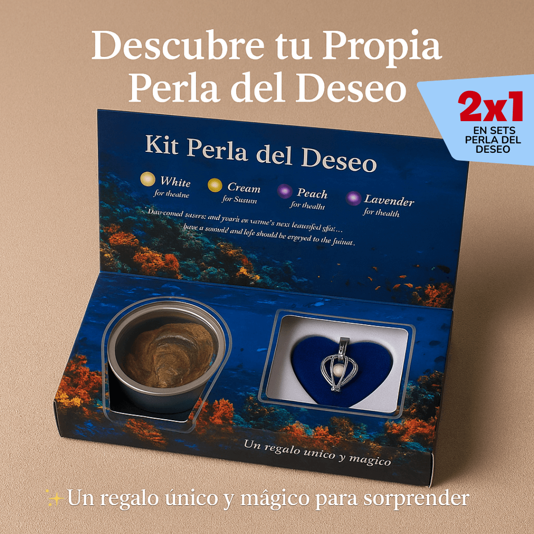 ¡Lleva 2 Set Perla del Deseo al Precio de 1! 🦪