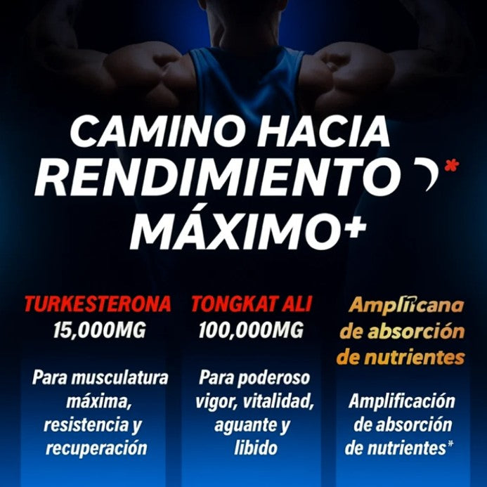 TURKESTERONE - Potencia En El GYM y En La Cama / Todo En 1 Solo Suplemento 🍆