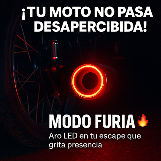 Aro LED Para Escape - Lujo y Velocidad 🏍️✨