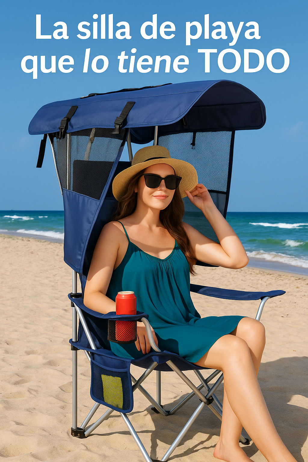 Silla Para Playa Portátil  🏖️☀️🌅