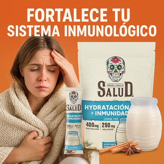 Horchata, Salud Hidratación + Inmunidad para tus defensas
