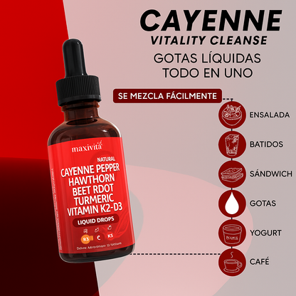Extracto De Pimienta de Cayena - Circulación Viva ♥️🩸✨