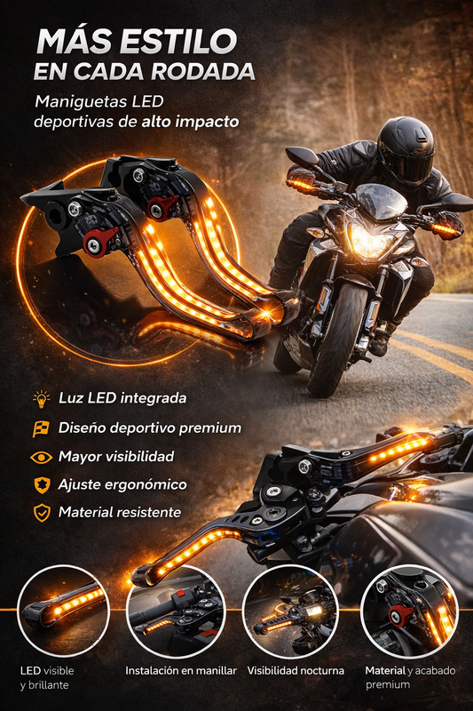 Maniguetas LED-⚡Universales