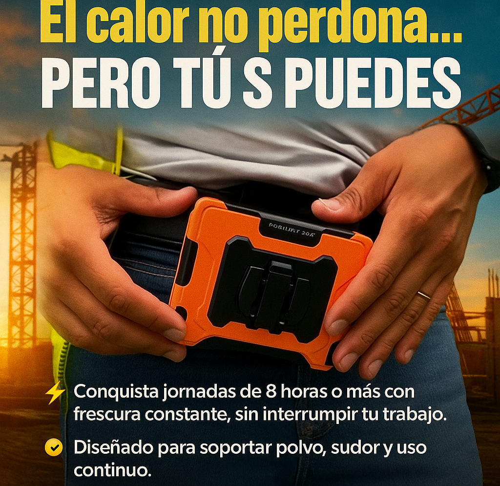 Ventilador Portátil Personal - Fresco en Días de Calor ☀️❄️✨