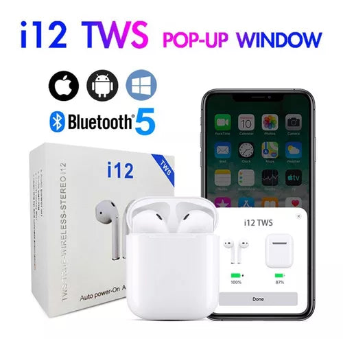 InPods  I12 Bluetooth5.0 Para iPhone y Android