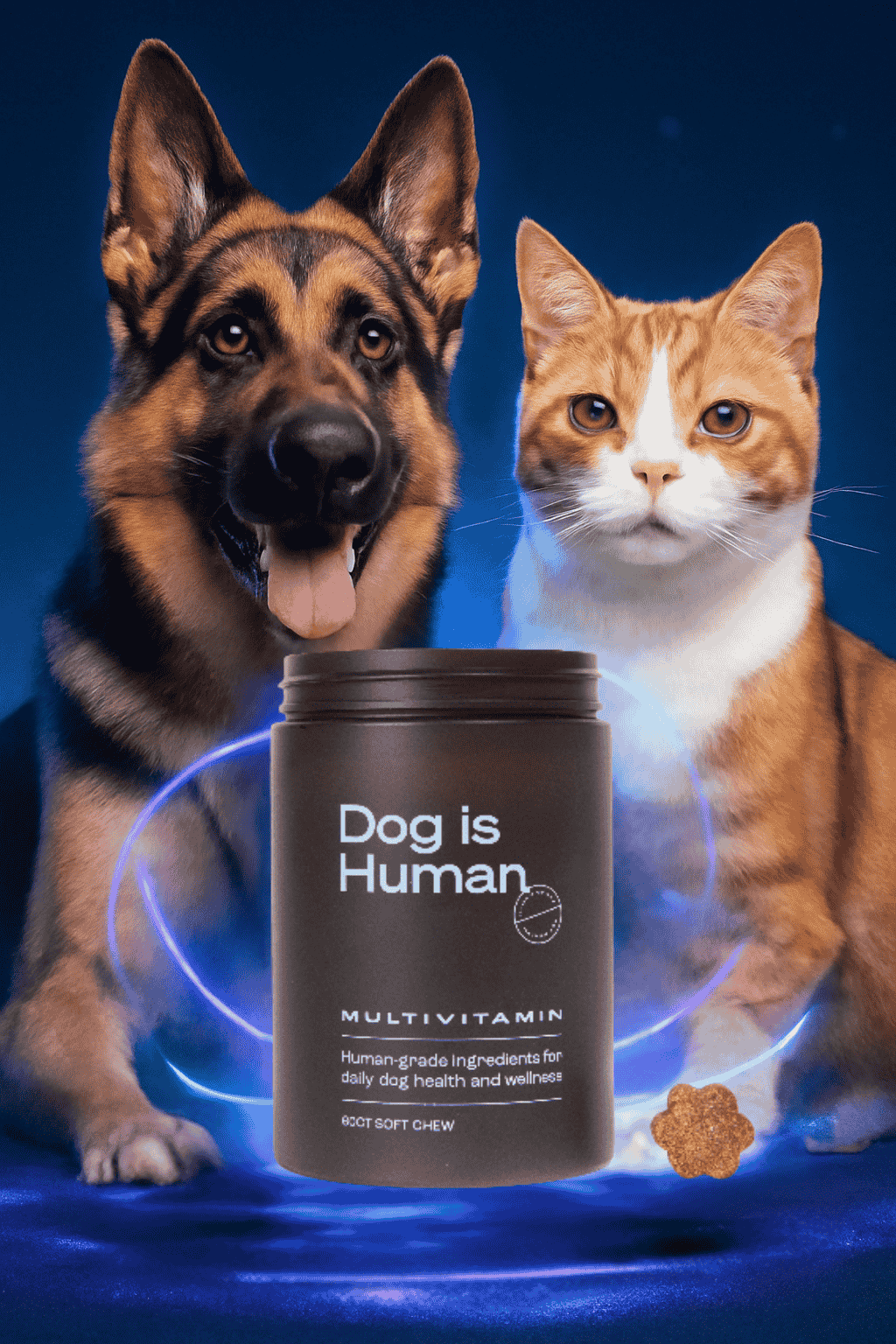 Dog is Human Multivitamin-🐕 Fórmula especializada para la salud diaria del perro