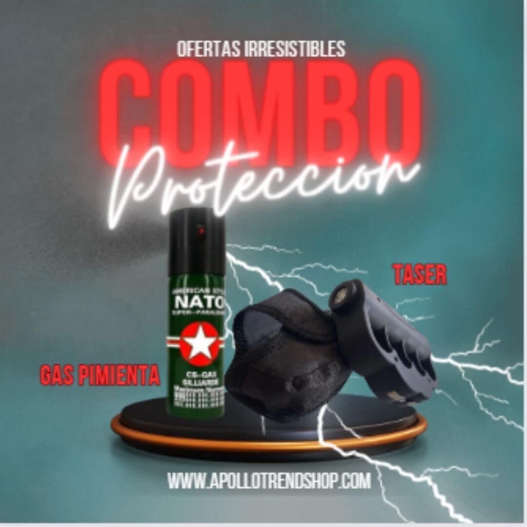 ⚠️COMBO PROTECCION⚠️ Powerful self+ Gas pimienta