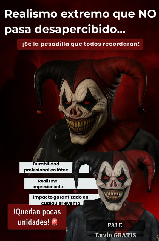Máscara JesterPro 🤡 Realismo Extremo