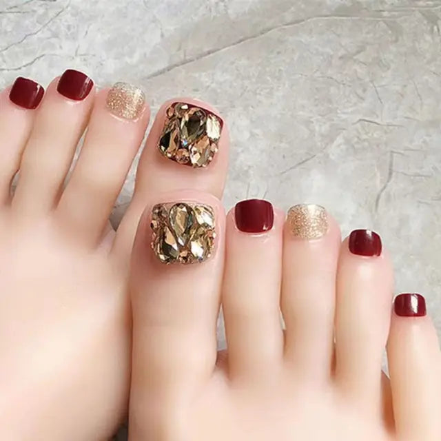 Elegancia en Minutos - Uñas Postizas x24