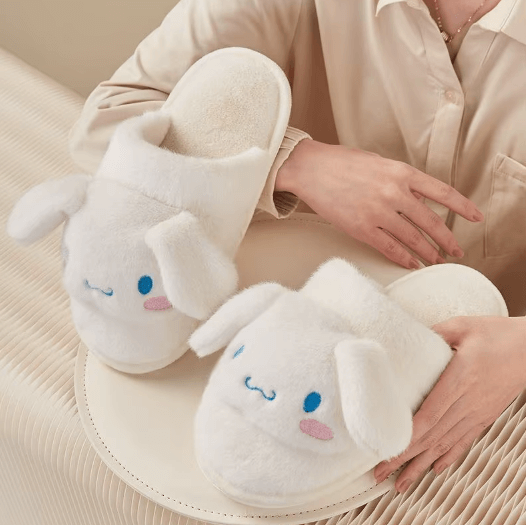 🐰 Pantuflas Cinnamoroll Abracito Algodón