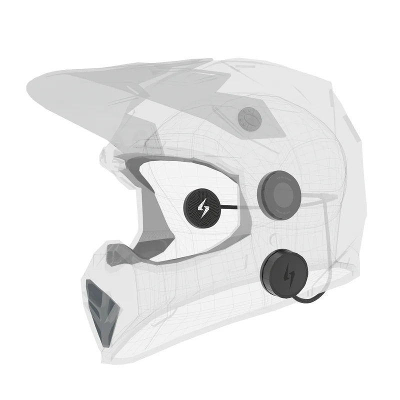SoundRide Ultra-Sonido envolvente instalado discretamente en tu casco🎶