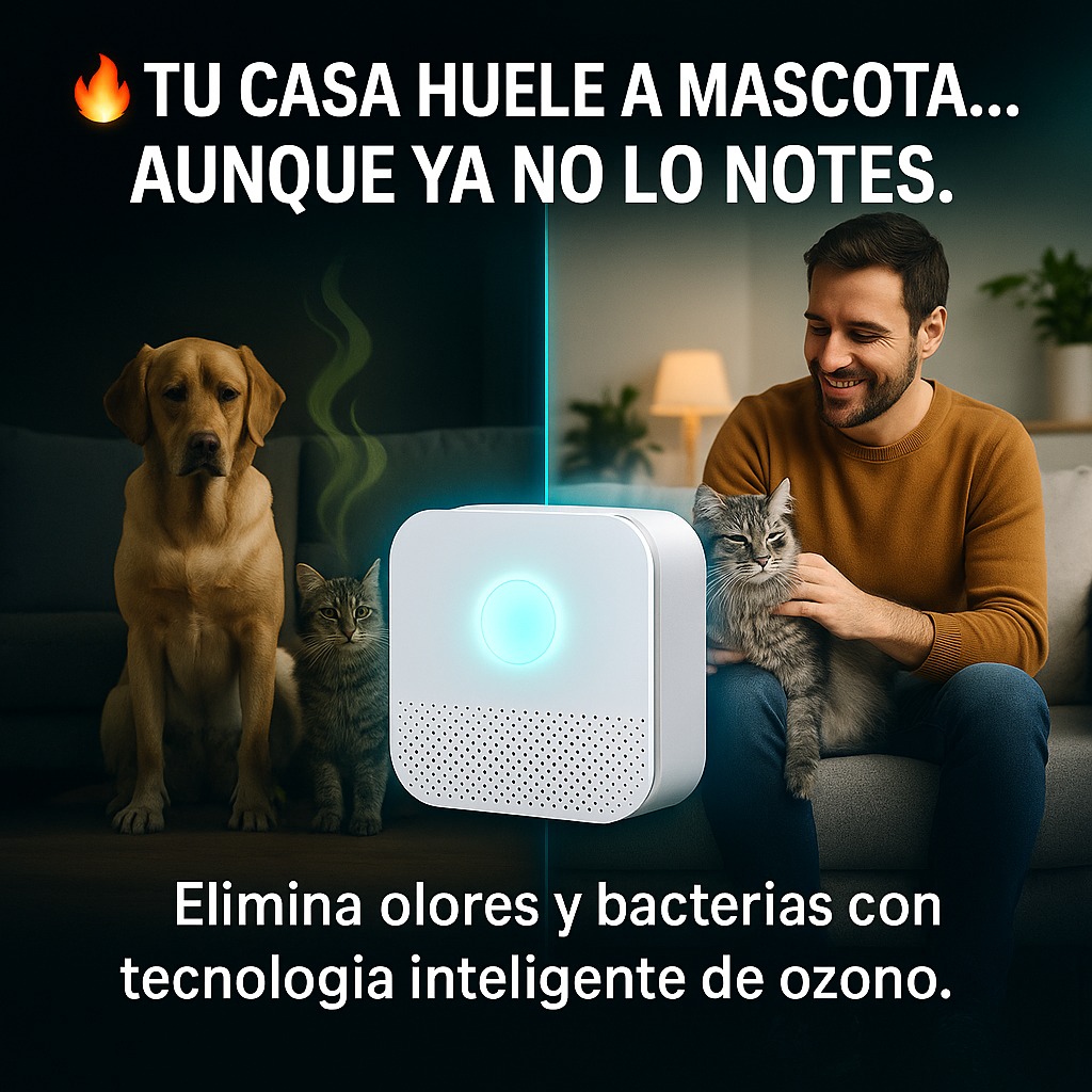 Purificador Animal Para El Hogar 🍃🐈🐕💩